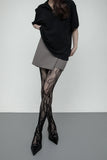lace hollow mesh silk stockings