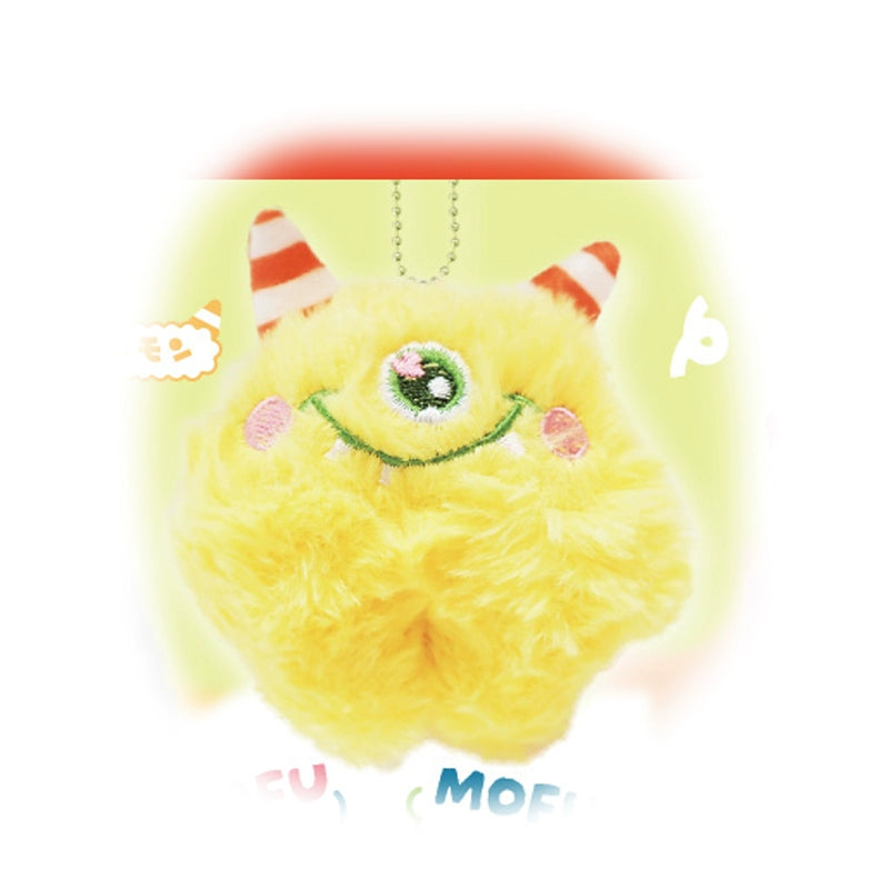 Japanese Brightlink Plush Gold Candy Monster Pendant Twisted Egg