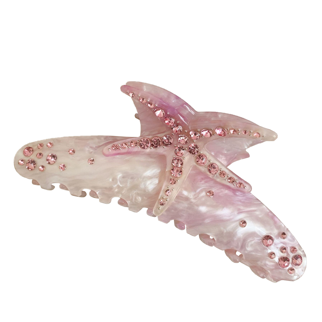 Shell Conch Sea Star Hair Clip