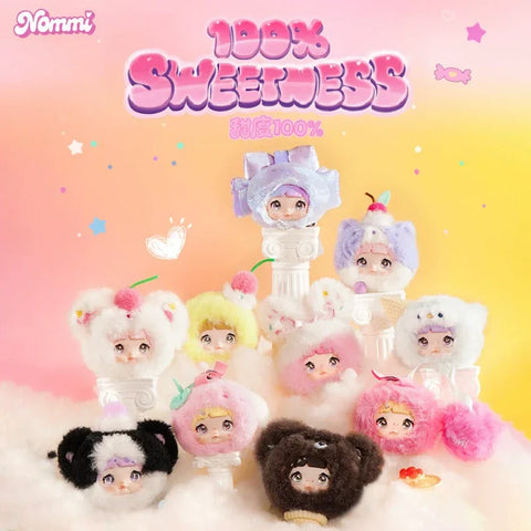Sticky Rice Sweetheart Rabbit Blind Box Plush Charm
