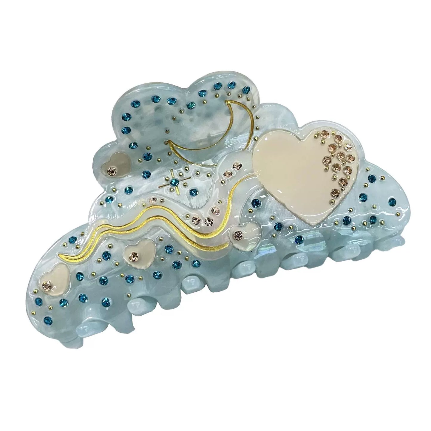 Starry Night Fantasy Fairy Tale Shark Clip