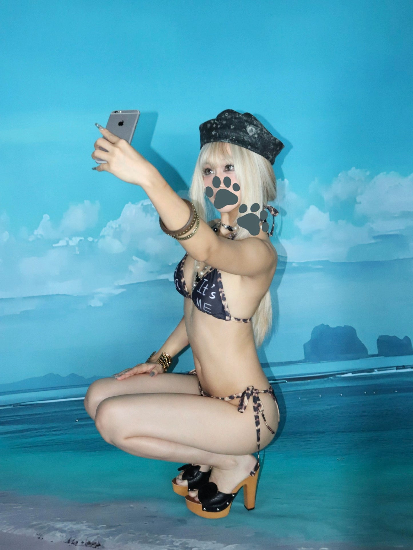 Leopard Contrast Bikini