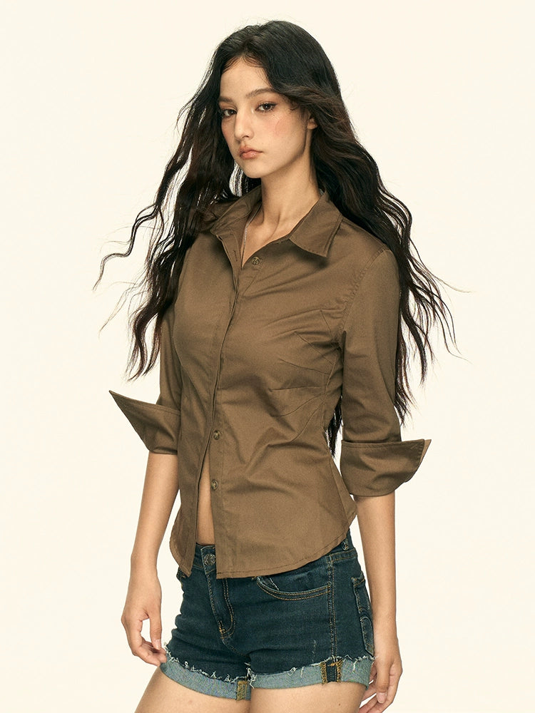Five inch mid sleeve shirt