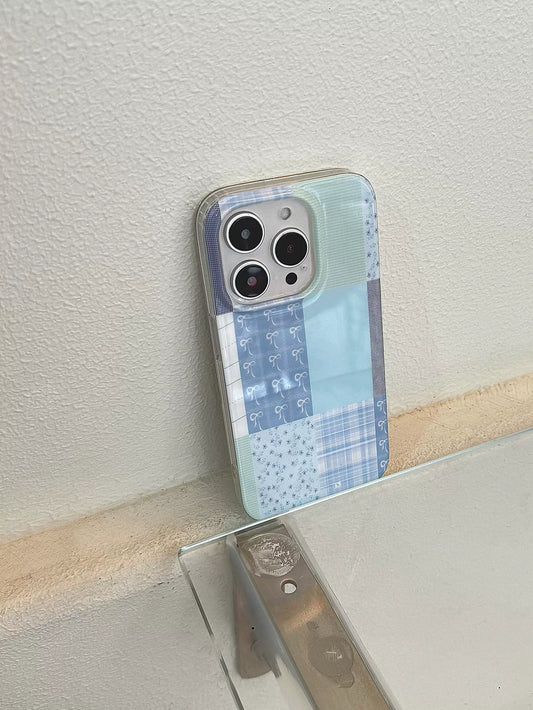 Splicing Clear and Transparent Phone Case Haibei