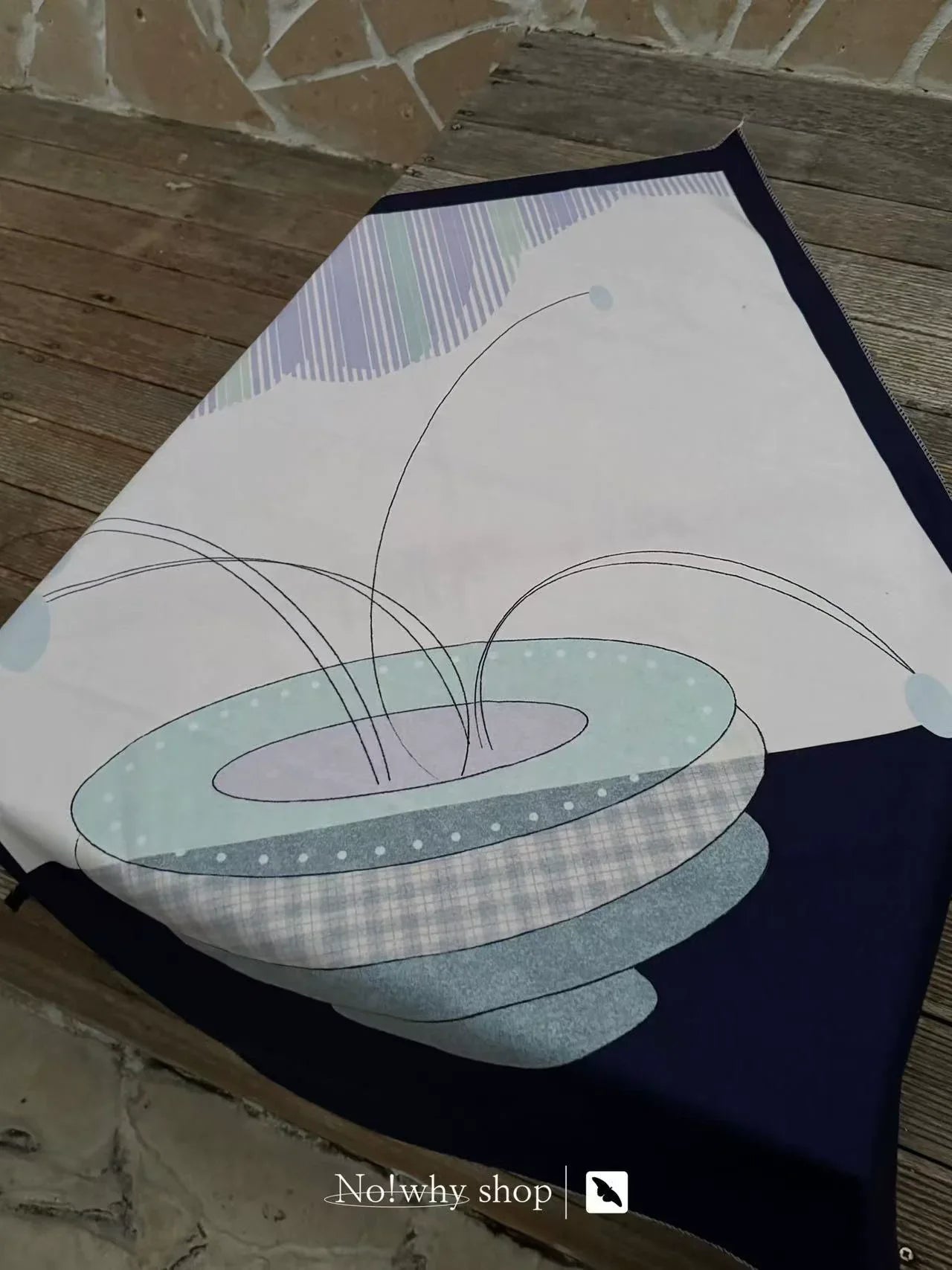 Yard vintage hanging cloth background cloth