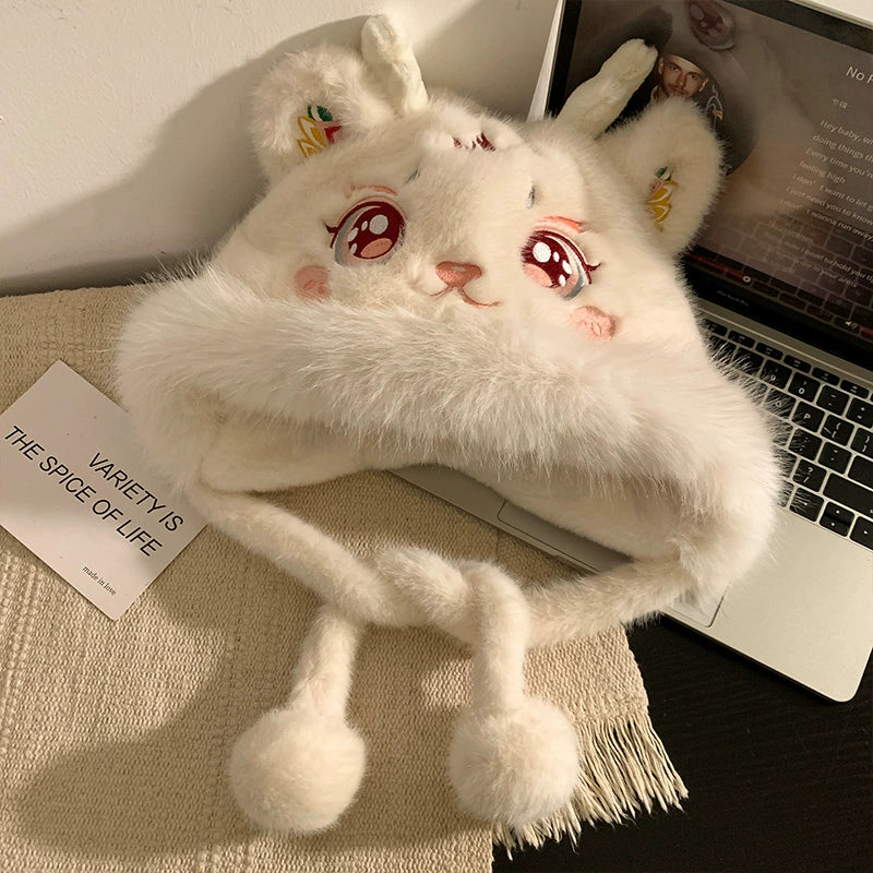 Cute Toothless Plush Hat