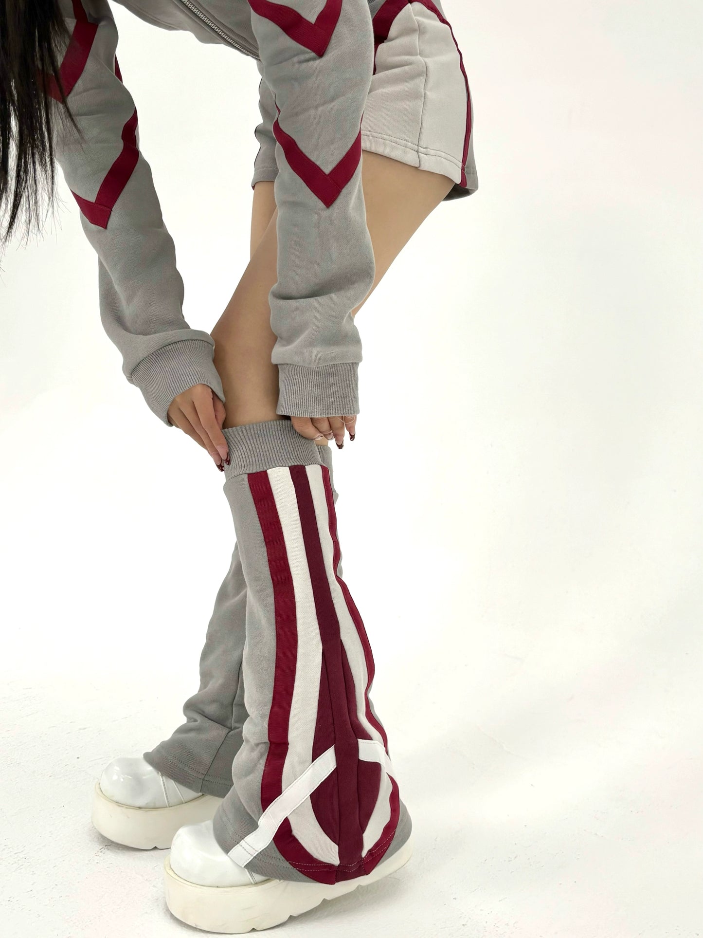 set three-piece set, hooded sweater +  shorts