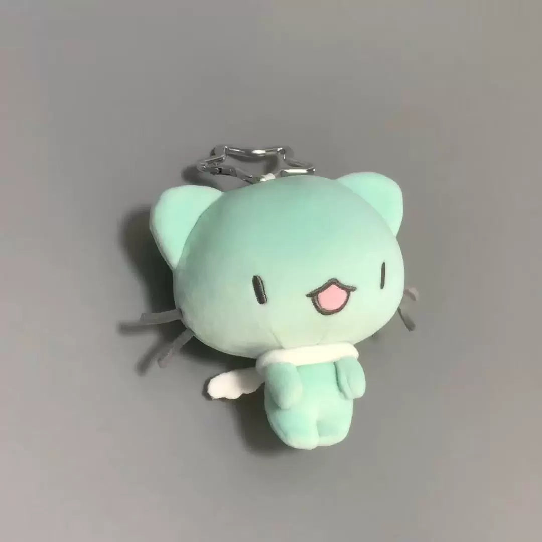 Mint Angel Kitten Plush Toy charm
