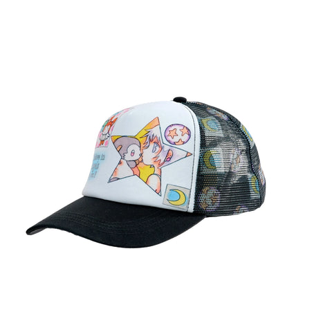Angel series cute cartoon print baseball cap