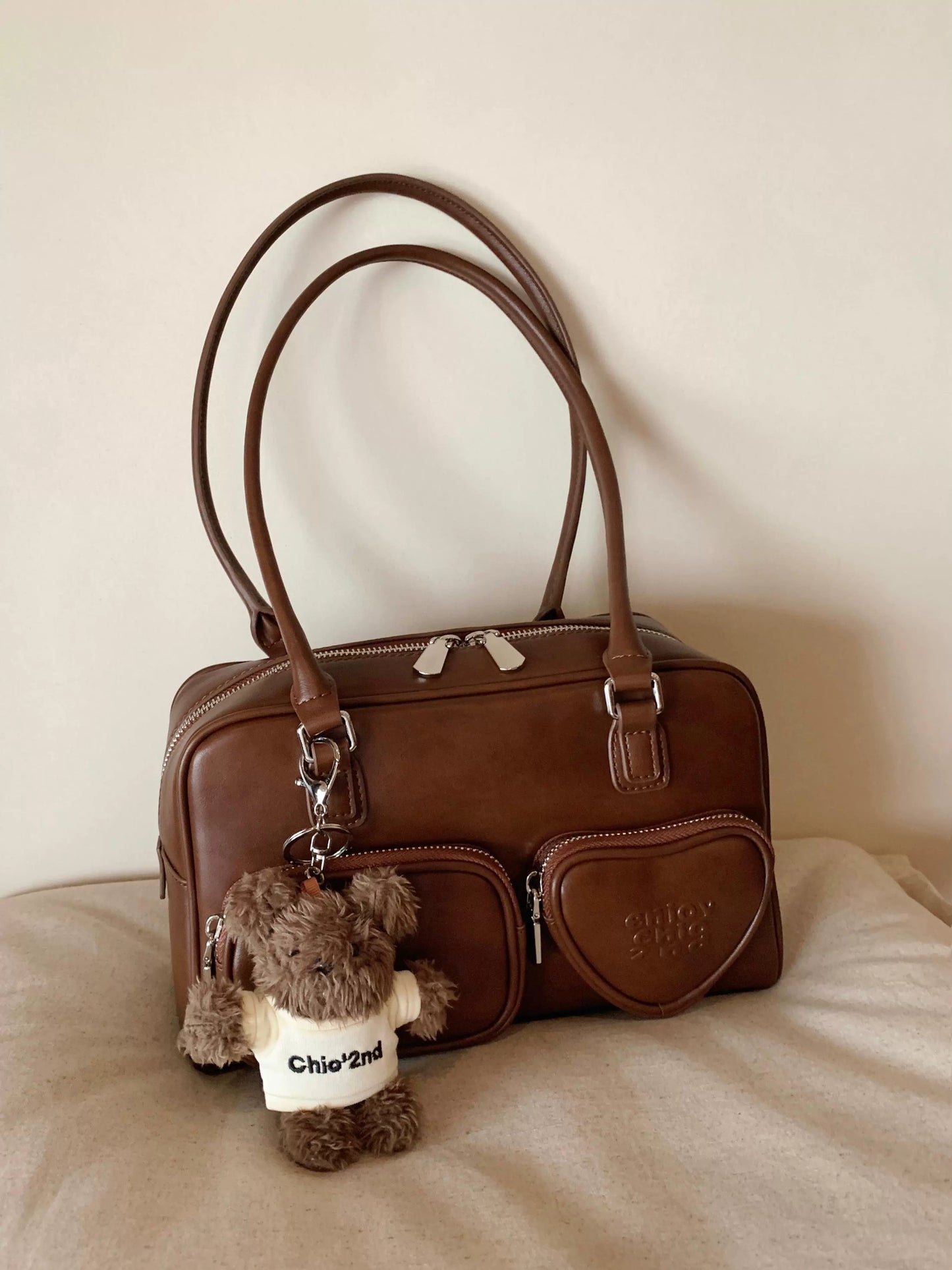 Pictorial Girl Pillow Bag Handbag