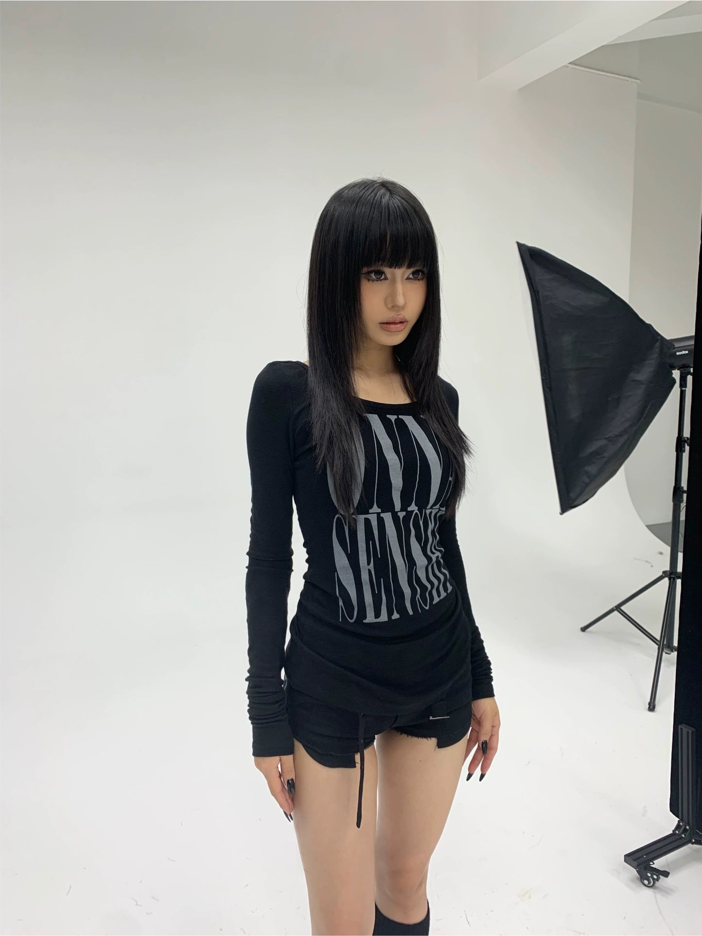 Printed long sleeves