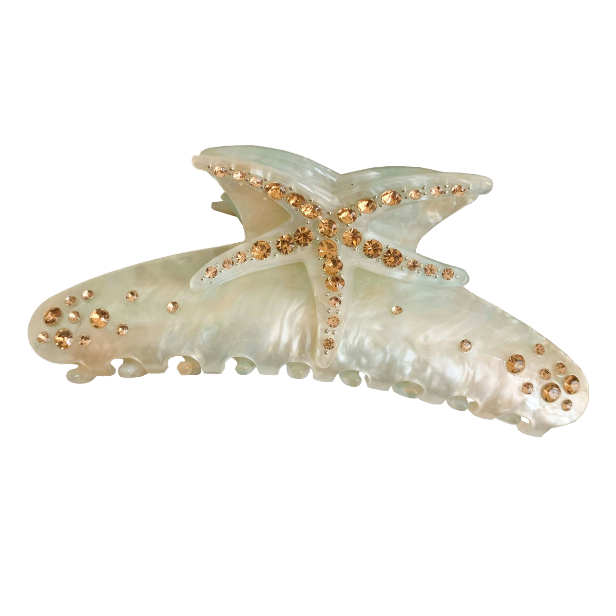 Shell Conch Sea Star Hair Clip