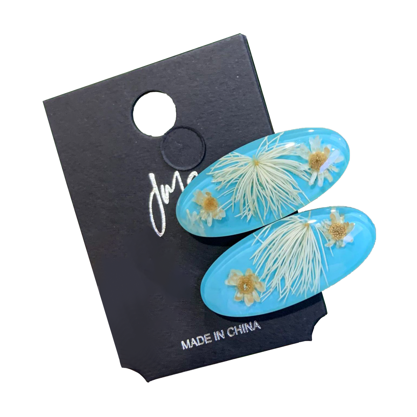 Spring Garden Flower Hair Shark Clip