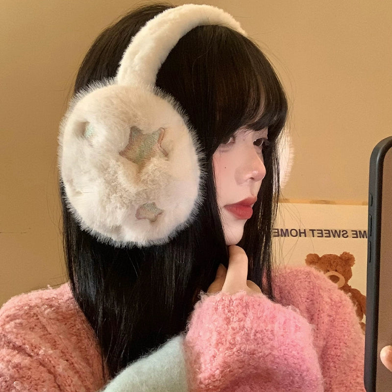 Star plush earmuffs