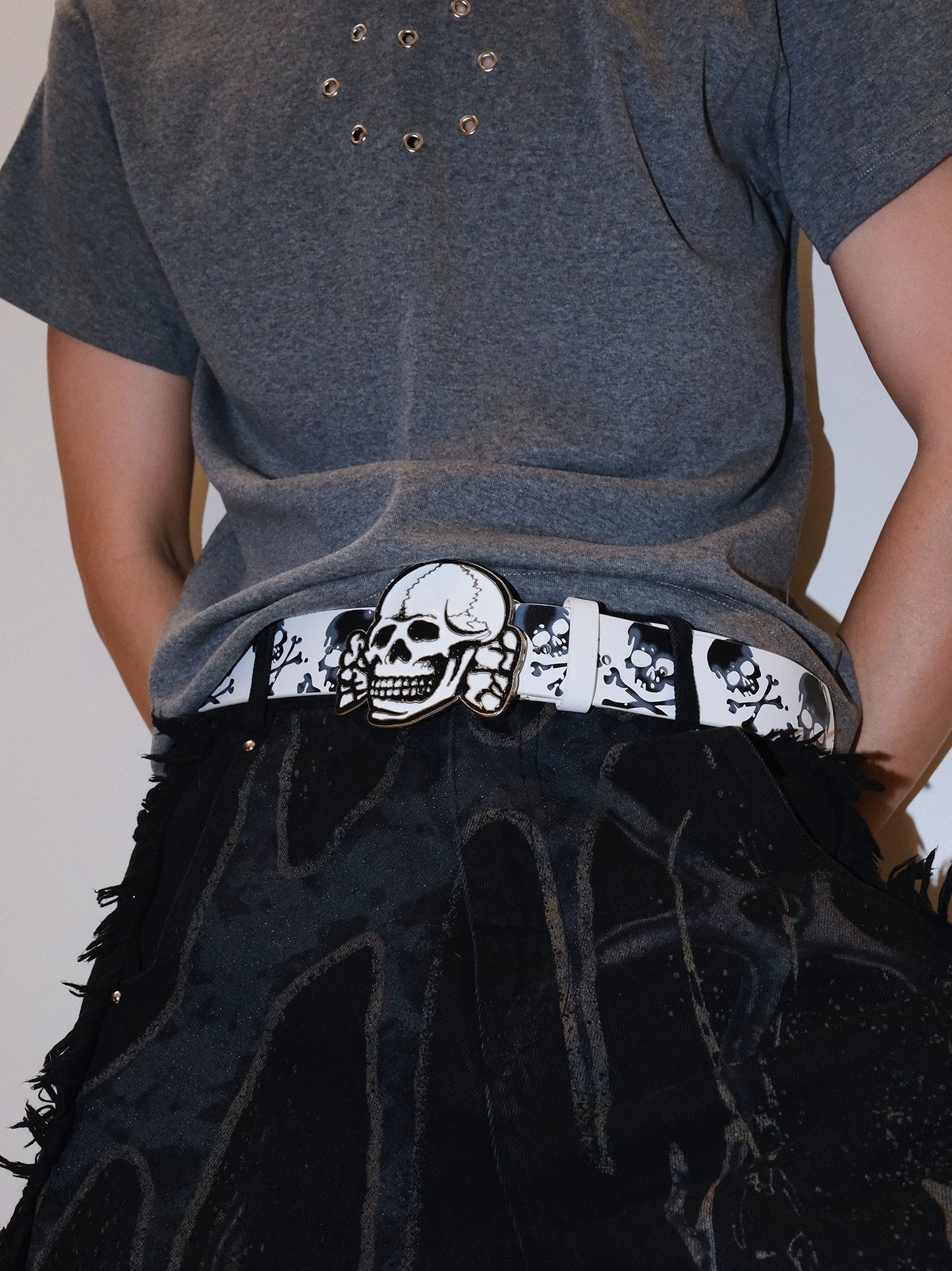 Pink Love Angel Metal Belt