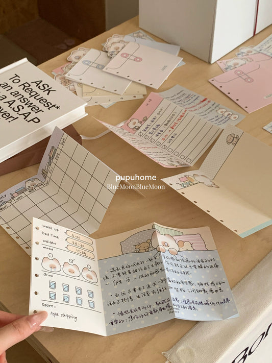 Notes on Mantou Cat M5/A7 Memo Book