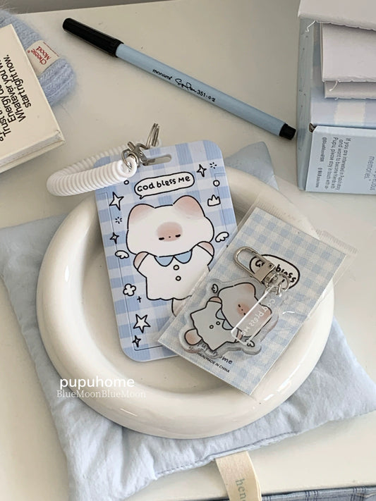 Mantou cat pupu hard shell ferrule