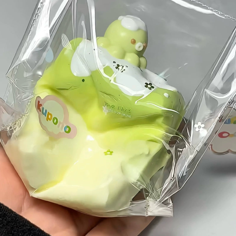 Green Matcha Octopus Cheese Squishy