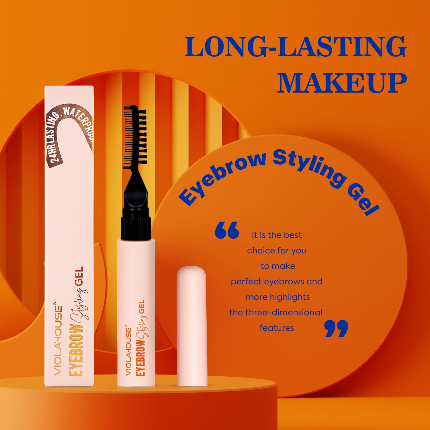 Eyebrow glue slender setting glue - radd