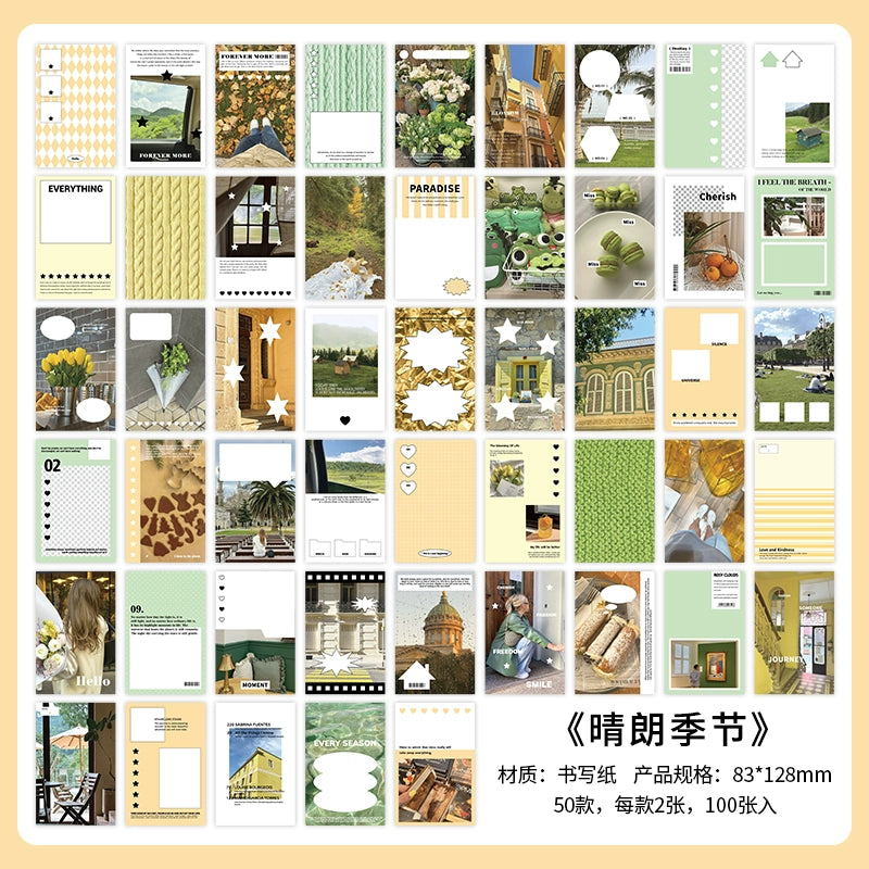 Korean Life Handbook Material Memo Paper