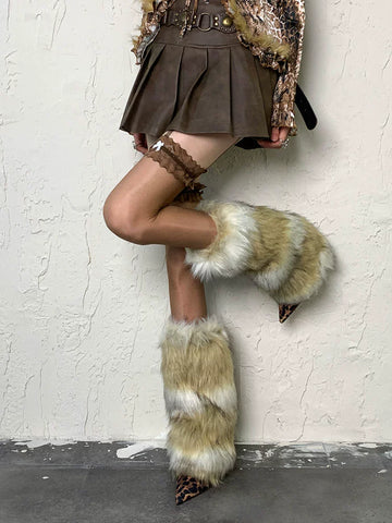 Retro Modern y2k Punk Garter Socks+Leg warmer