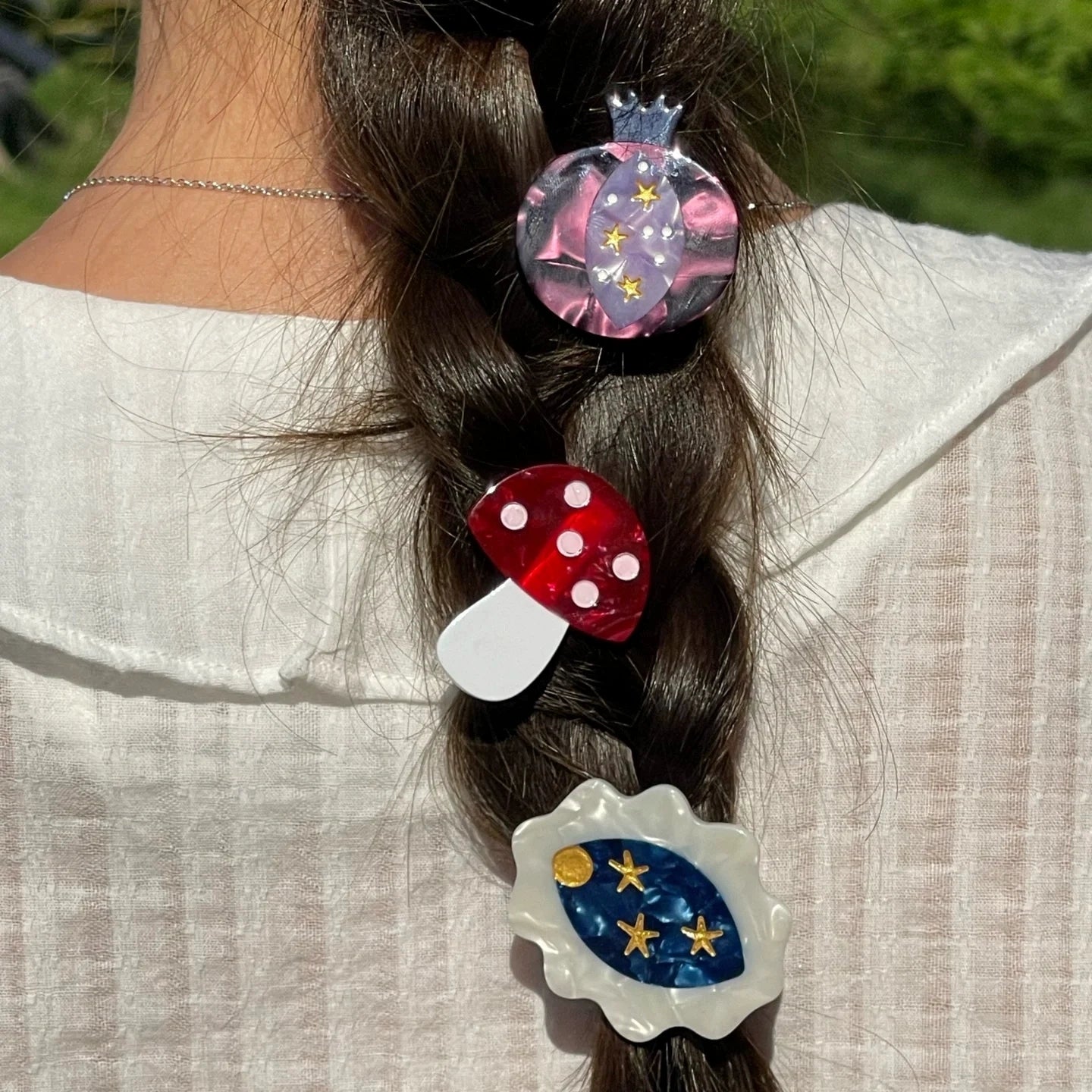 Starry Night Fantasy Fairy Tale Shark Clip