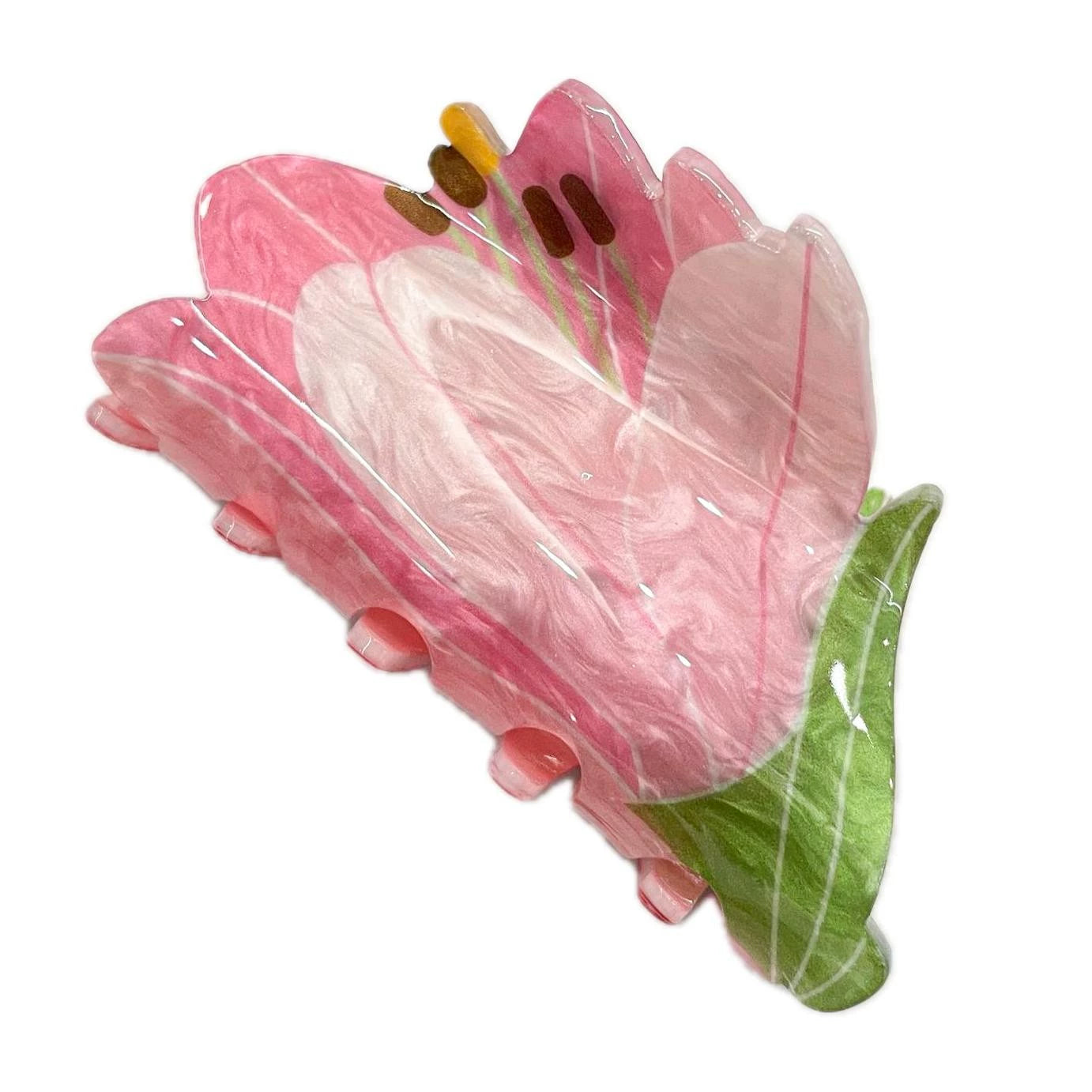 Spring Garden Flower Hair Shark Clip