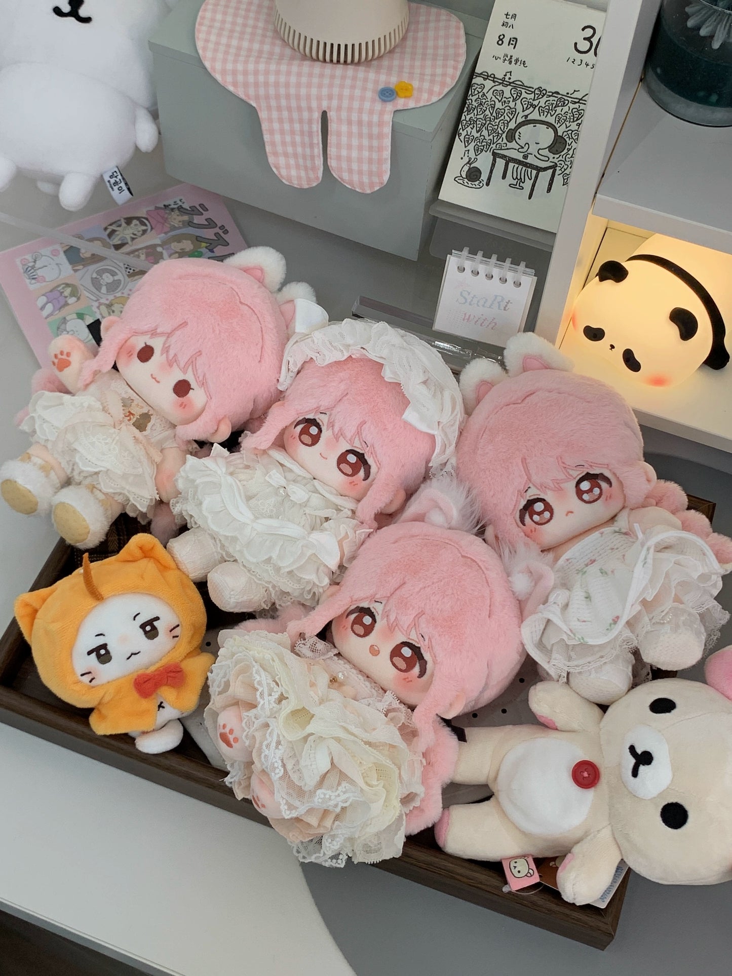 Infinite Warmth, Cute and Warm, 20cm Normal Body Cotton Doll Doll