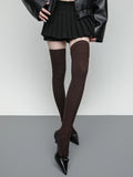 thickened cotton thigh stockings
