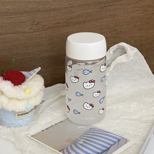 Handy plastic transparent cup