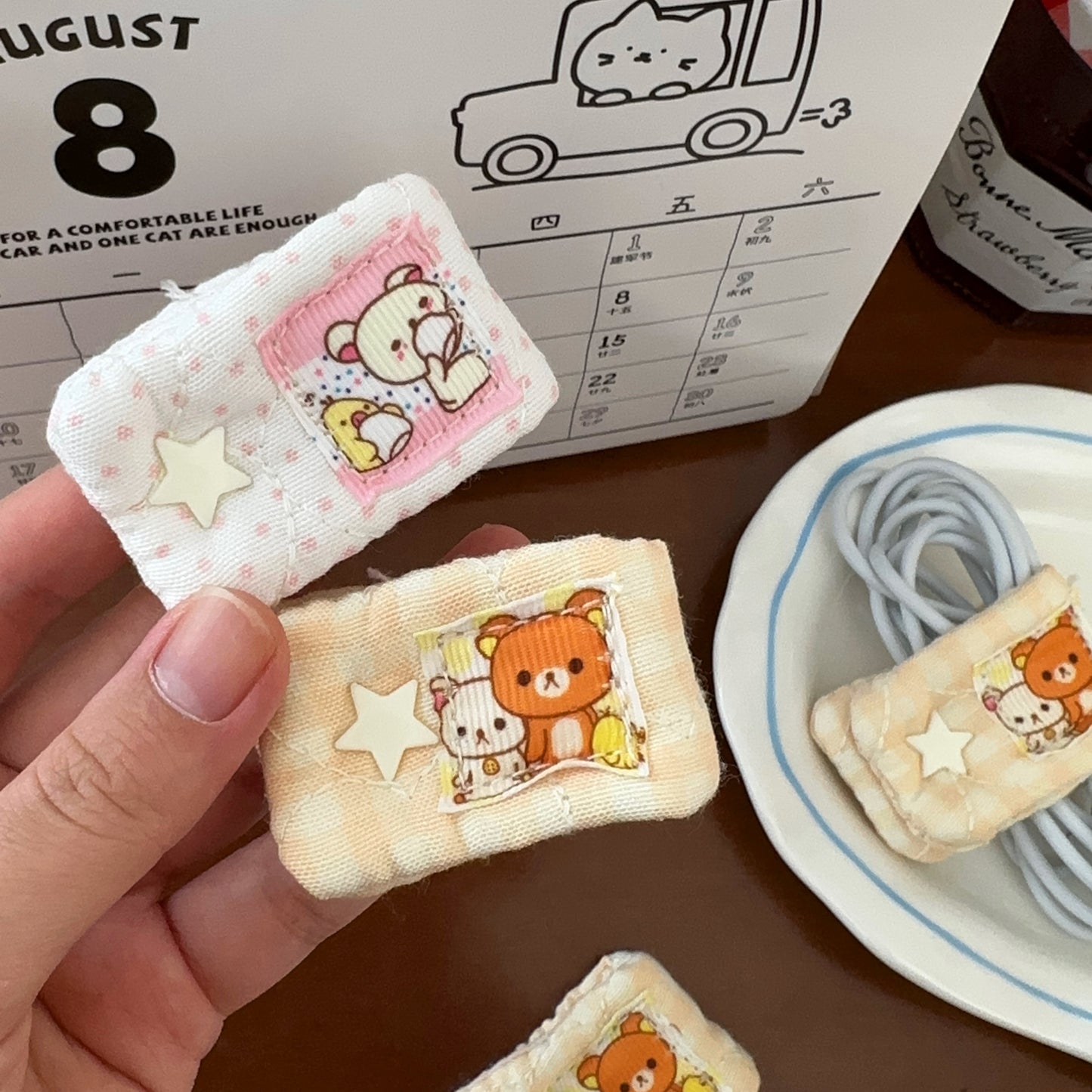 Easy Bear Data Cable Storage and Organizing
