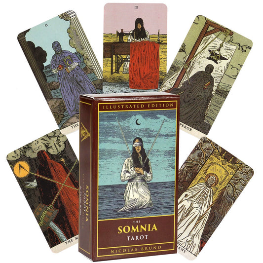 Somnia Tarot Illustrated Comes with English Electronic Guide
