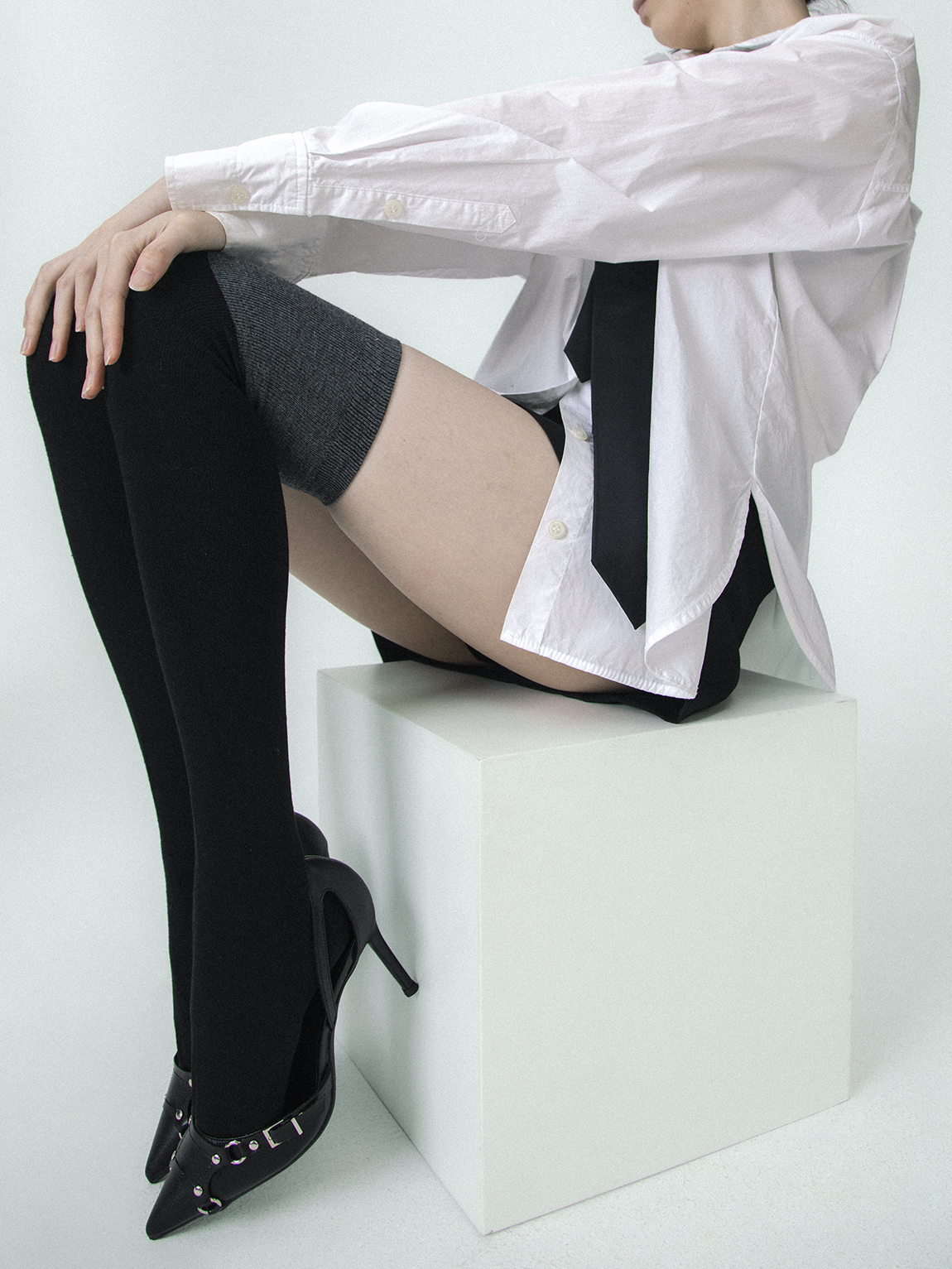 velvet thickened stockings