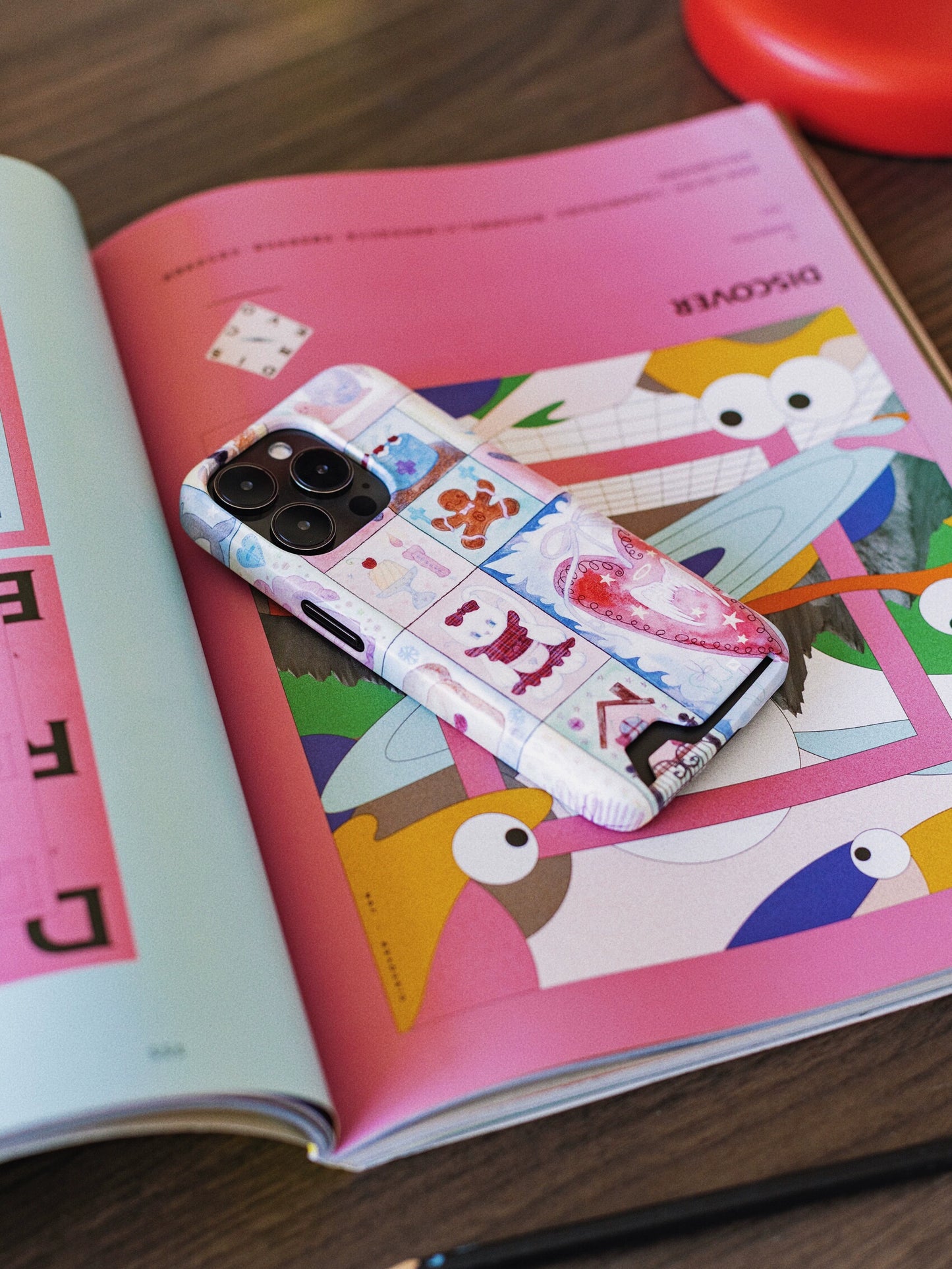 PTMAOR "Dream Core" frosted plug-in Kafflin case phone case