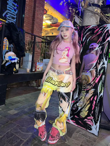 Misa heavy embroidered zip-up jeans