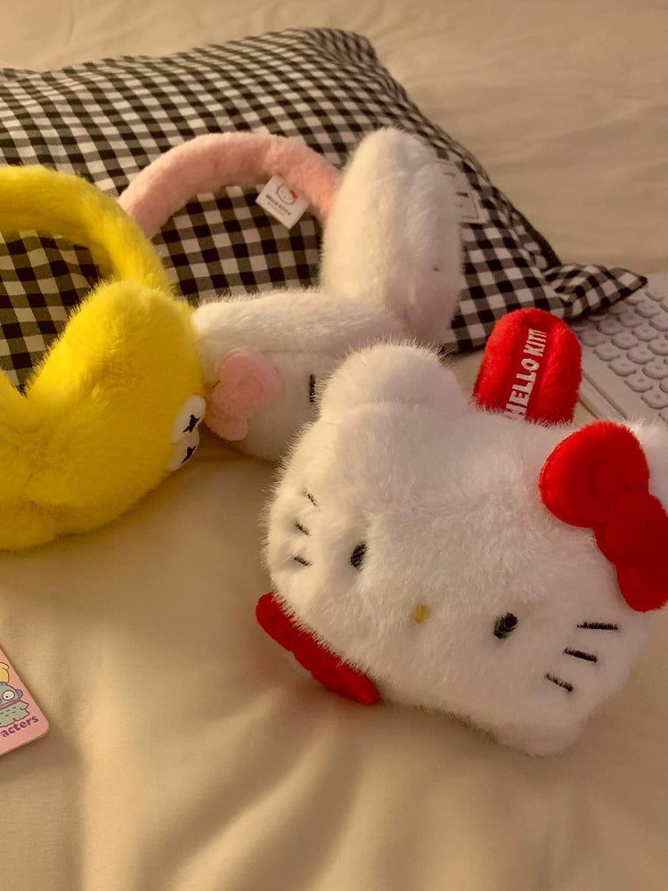 HelloKitty plush earmuffs