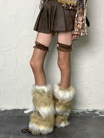 Retro Modern y2k Punk Garter Socks+Leg warmer