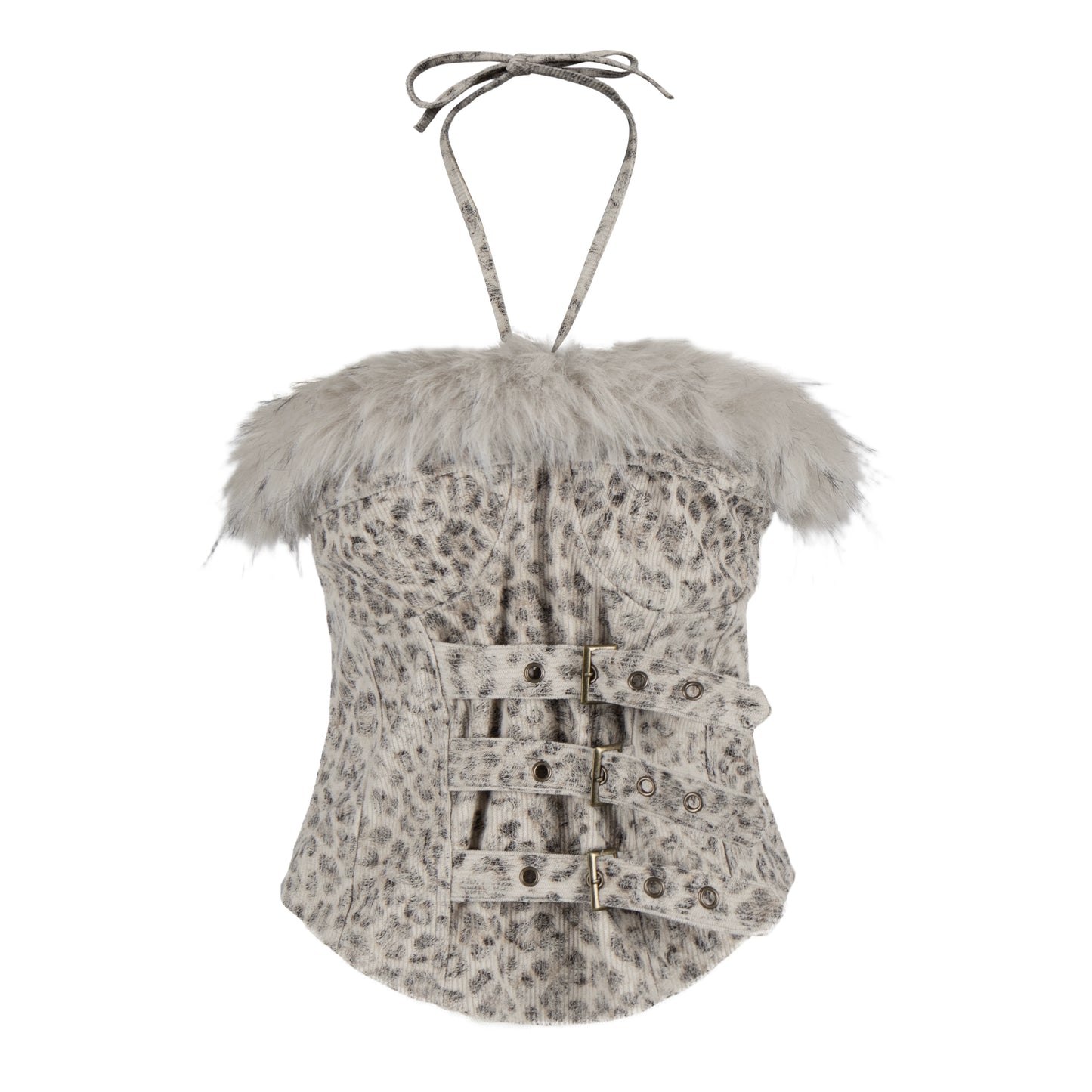 Imitation mink fur ear hooded star clip cotton zipper jacket