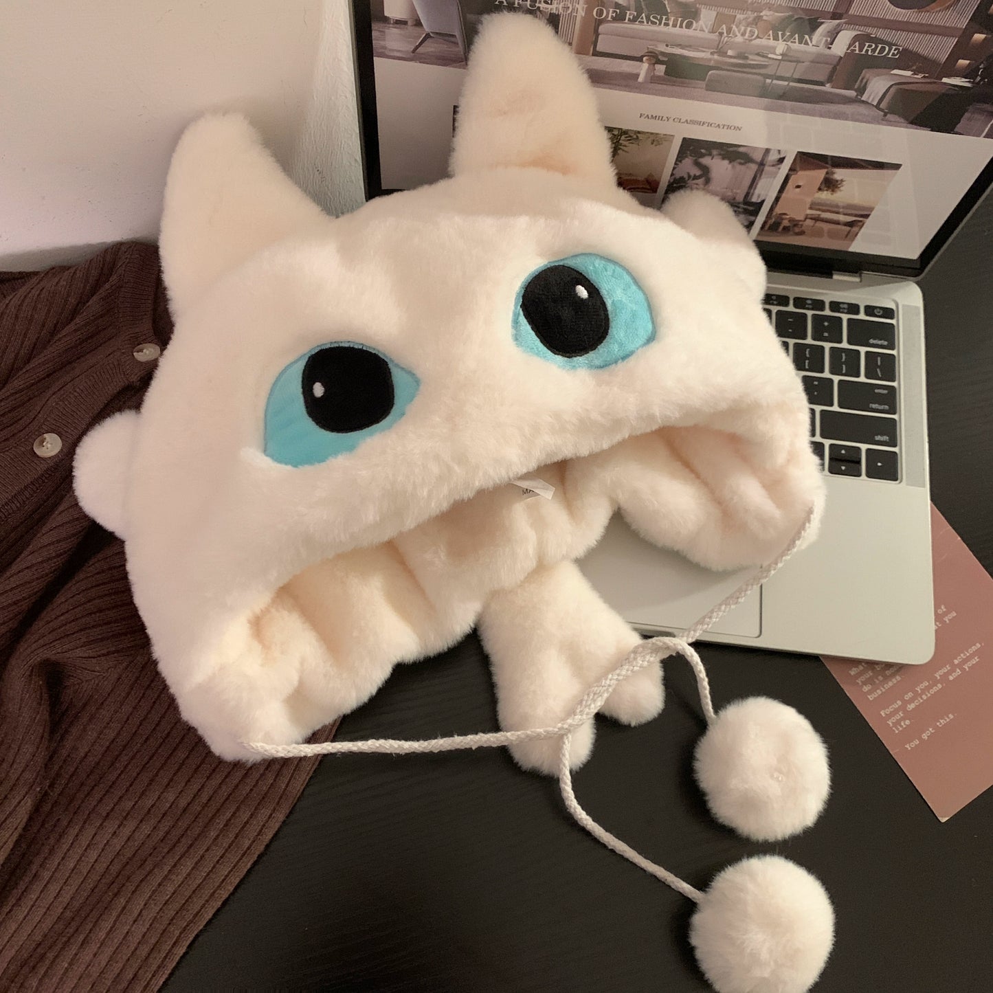 Cute Toothless Plush Hat