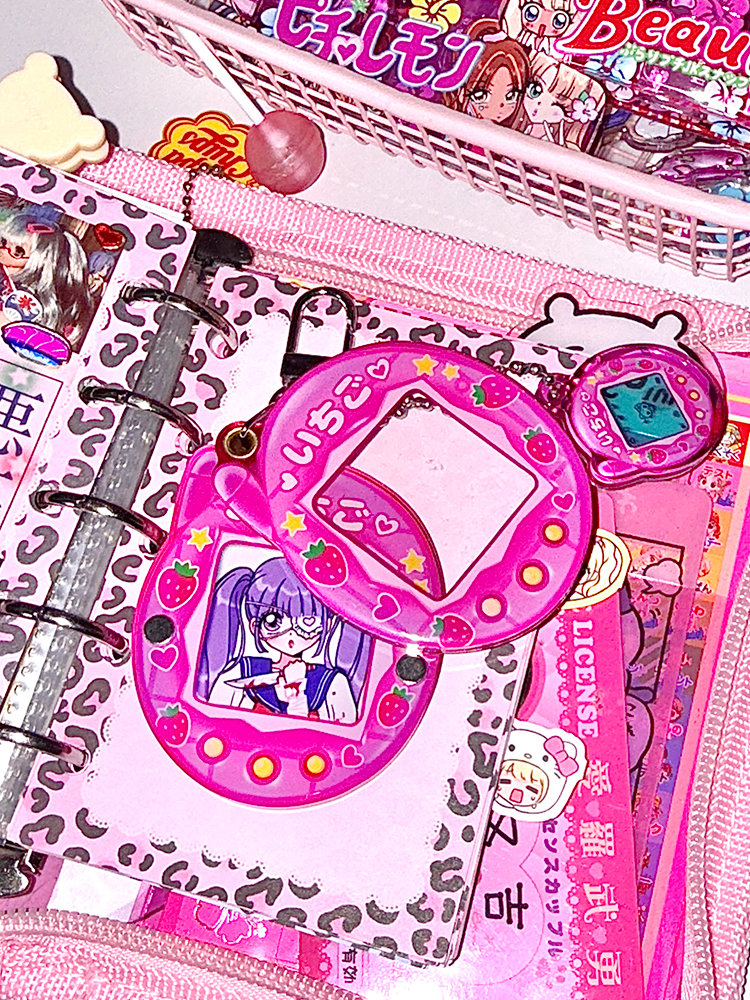 Topical Songzi Photo Frame Magnetic Keychain