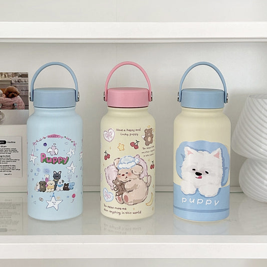 Cute cartoon insulated stainless steel Tumbler