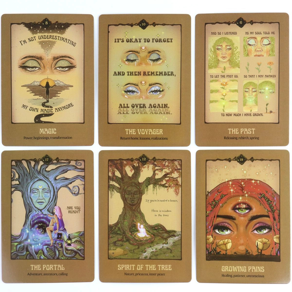 Magical Spirit Oracle tarot card