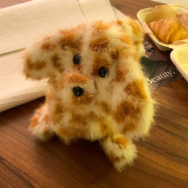 Cute tiger patterned dog scarf, earmuffs, gloves, three piece set