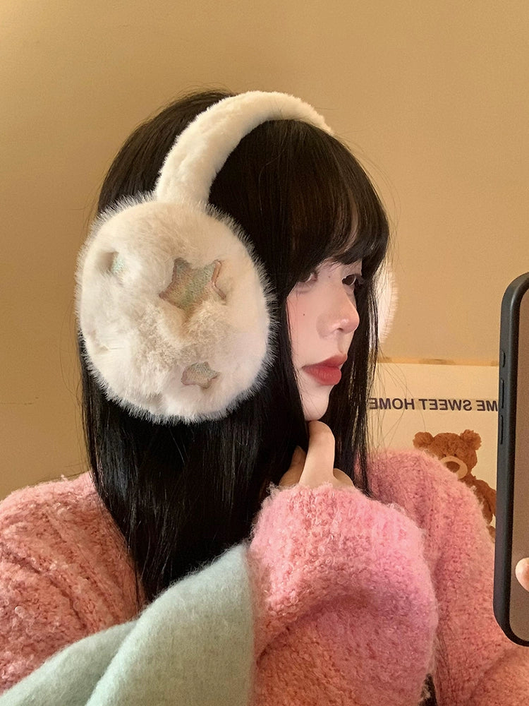 Star plush earmuffs