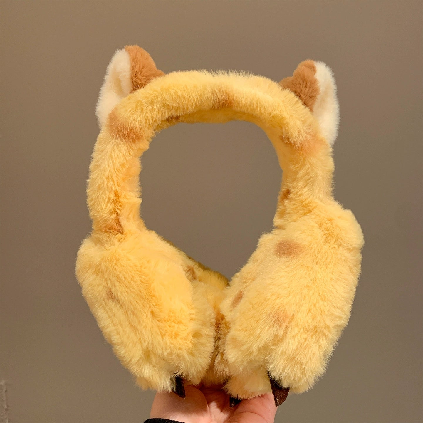 Fox plush earmuffs