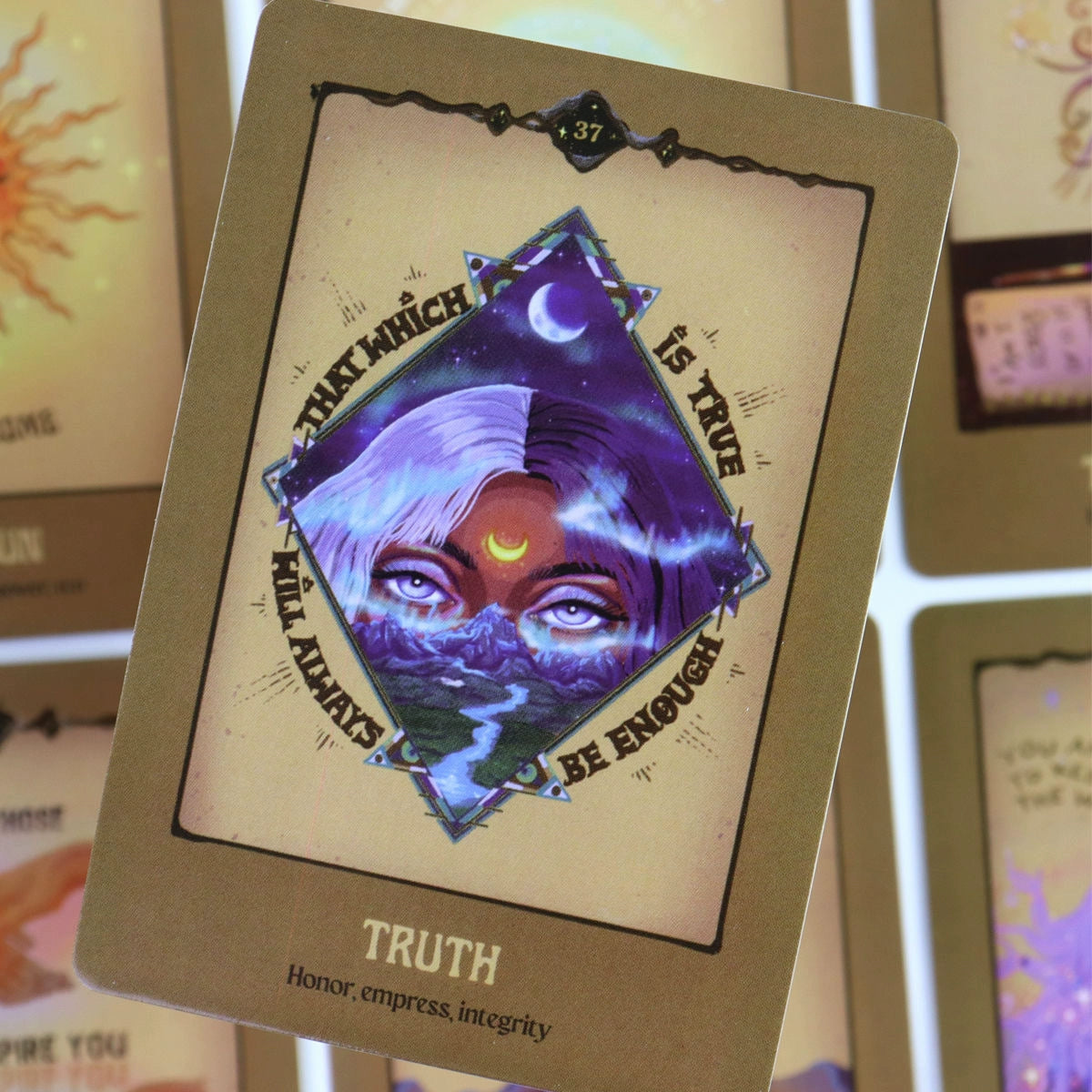 Magical Spirit Oracle tarot card