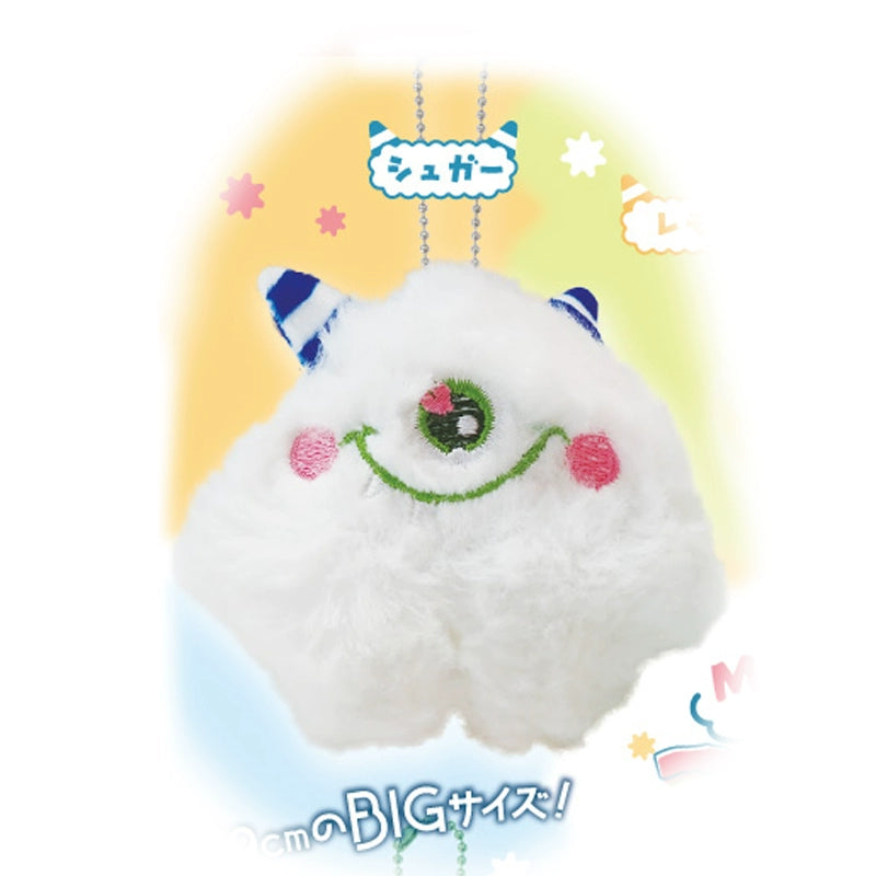 Japanese Brightlink Plush Gold Candy Monster Pendant Twisted Egg