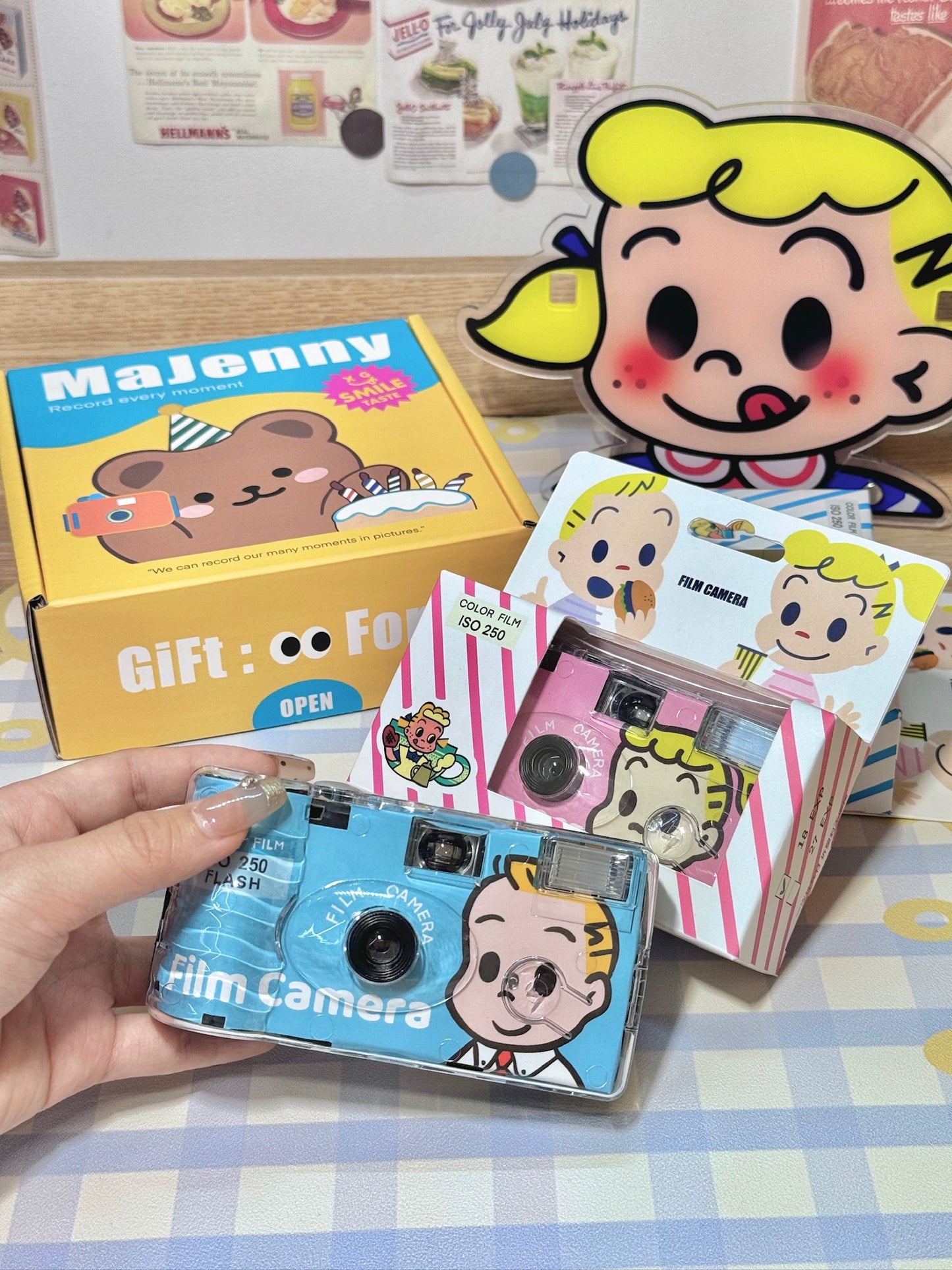 Harada Osamu disposable film camera retro film