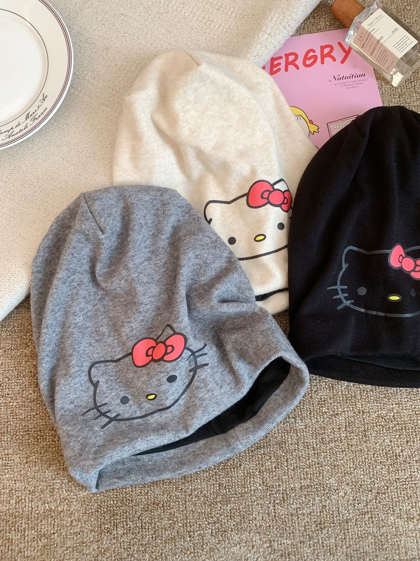 Cute Kitty Cat Pile Hat