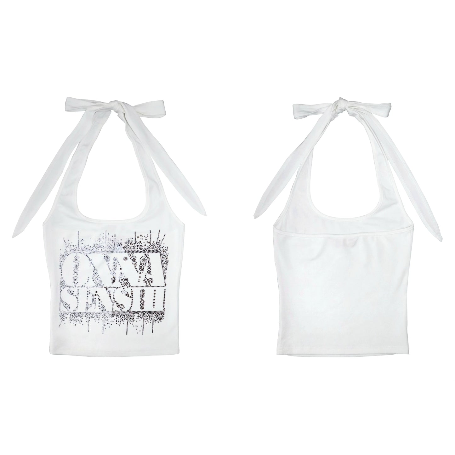 Neck strap hot diamond vest